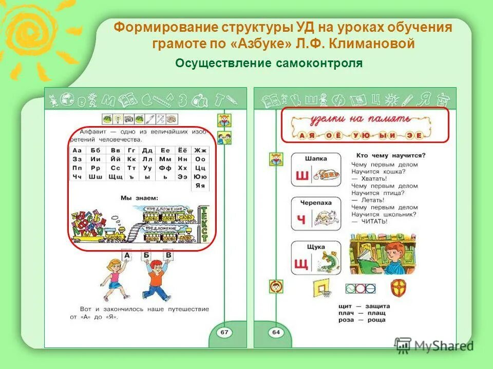 Русский язык 1 класс учебник климанова макеева