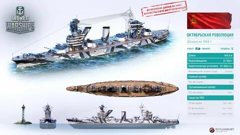 Oktyabrskaya Revolyutsiya - Gangut-class battleships/ Dreadnought.