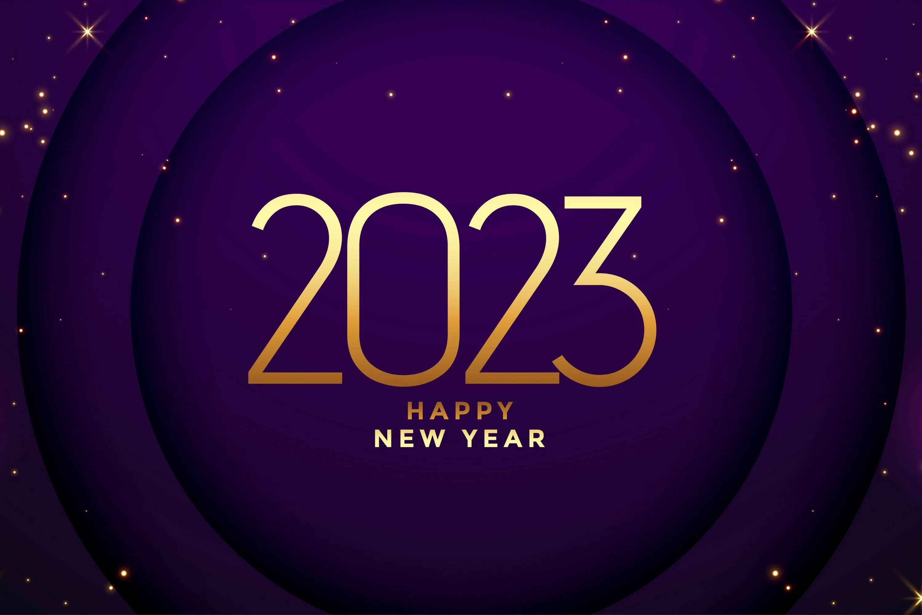 Фиолетовый с золотом. Фон почты 2023 новый год. Фиолетовая надпись. Фиолетово новогодние кружочки. 6 45 2023 год
