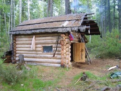 Зимовье охотника промысловика