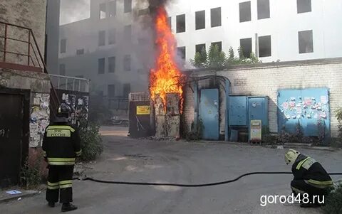 Что горит в липецке сейчас
