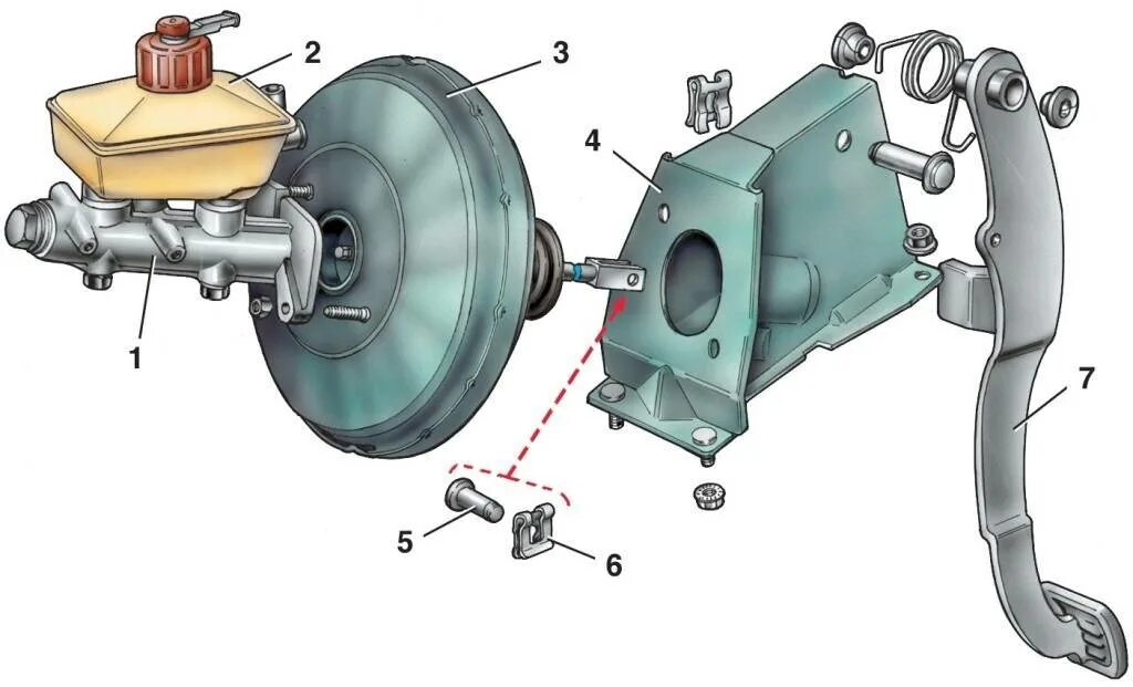 Как снять вакуумный усилитель тормозов. Вакуумный усилитель тормозов ВАЗ 2110. Вакуумный усилитель тормозных механизмов ВАЗ 2112. Вакуумный усилитель тормозов ВАЗ 2112. Вакуумный тормозной цилиндр ВАЗ 2110.
