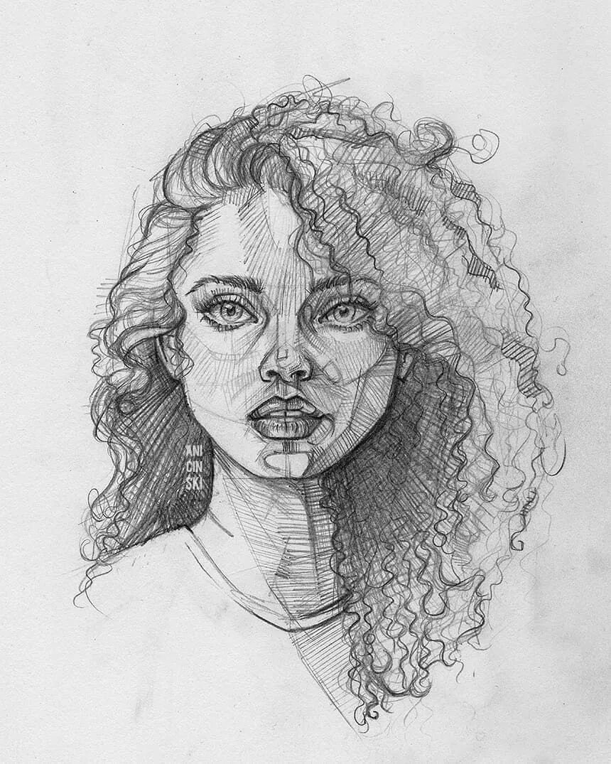 Portrait sketch