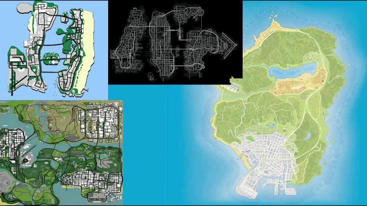 Карта Вайс Сити для ГТА 5. Сравнение карт GTA. Карта ГТА 6. GTA vice City Map Size. Карты gang