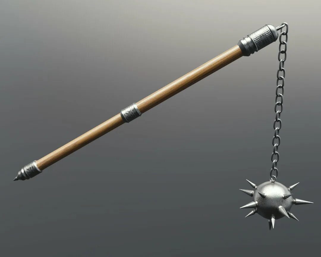Палица булава моргенштерн. Меч и булава. Medieval mace. Самая последняя версия с булавой. Модель булавы.