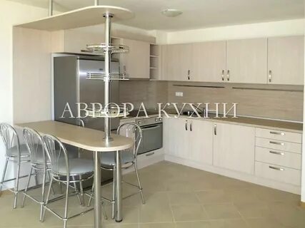 Проект кухни с барной стойкой