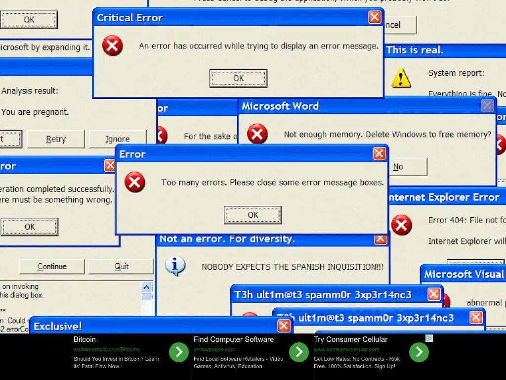 Message windows