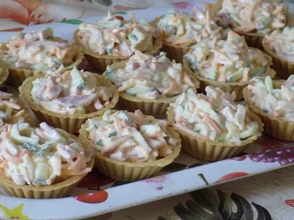 Тарталетки очень вкусный рецепт
