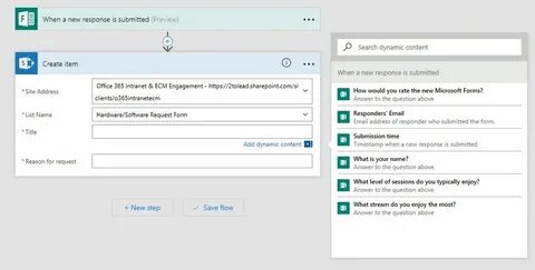 Microsoft forms