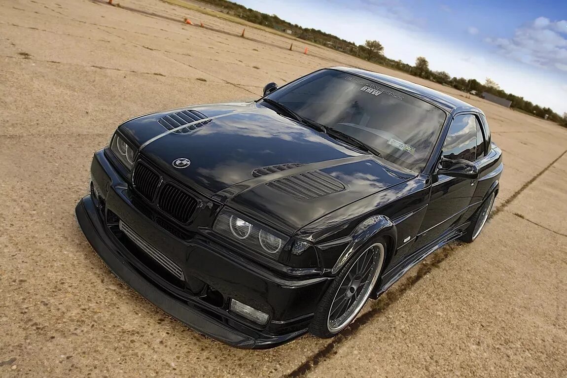 BMW e36 Tuning. БМВ е36 черная. BMW e36 Coupe Black. БМВ е36 в обвесе. Купить е 36