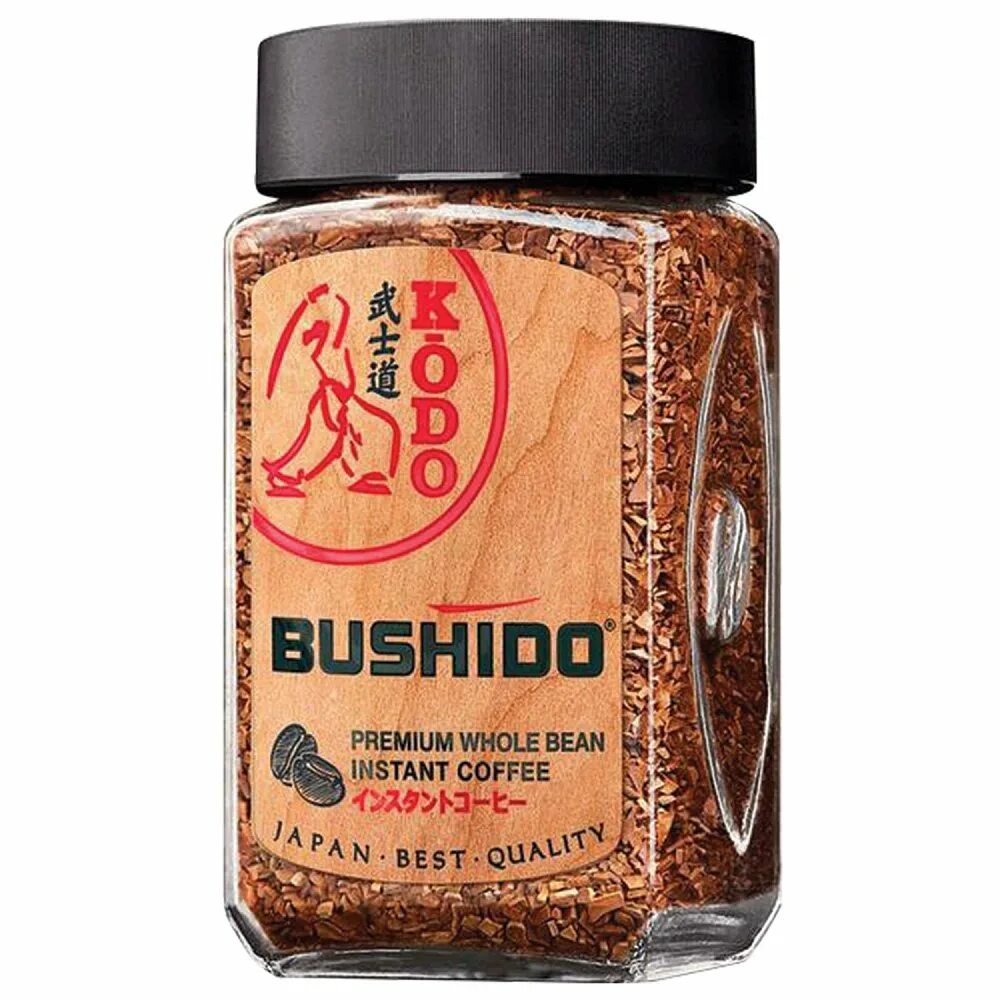 Растворимый кофе сколько стоит. Кофе Bushido kodo молотый в растворимом. Кофе растворимый Bushido kodo 95 г. Кофе растворимый Bushido Original Арабика, 100г. Кофе Бушидо оригинал растворимый ст/б 100г.