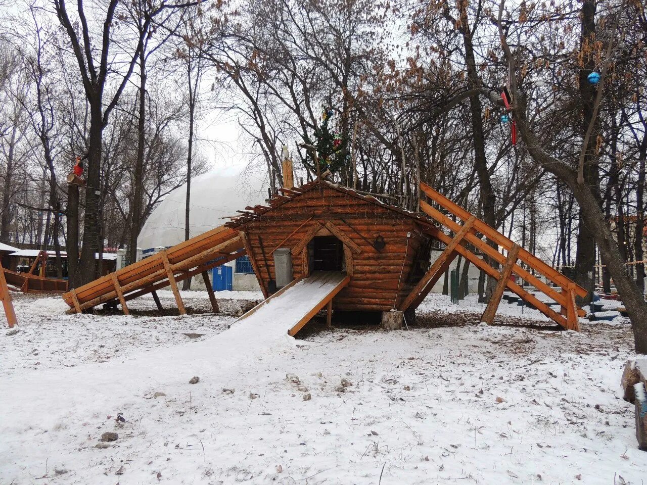 горка парк молодежный