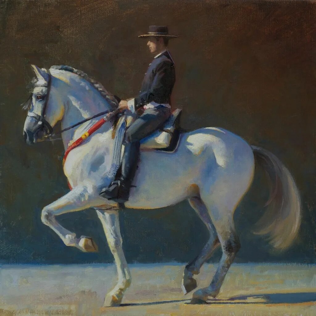 The horse rider. The Horse Rider картина Автор. Хорс Райдер картина. Картина маслом лошадь.