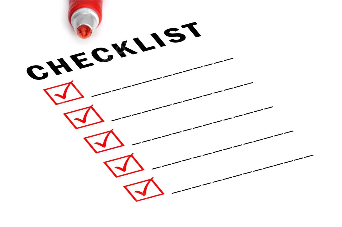 Name check list. Name check list