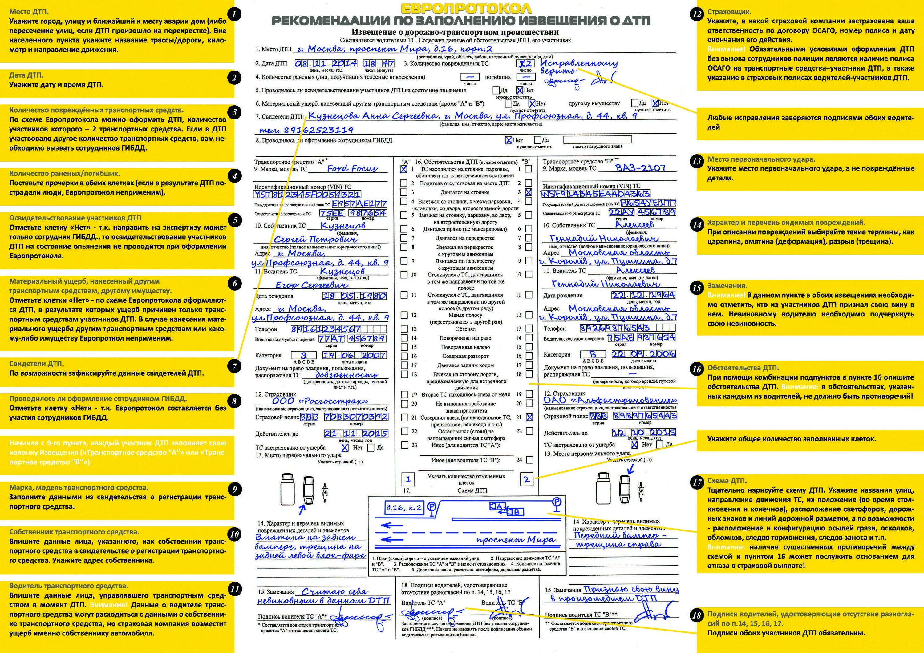 После оформление европротокола. Правильное заполнение европротокола 2021. Пример схемы европротокола при ДТП. Как заполнить европротокол при ДТП. Евро протоколы при ДТП 2022.