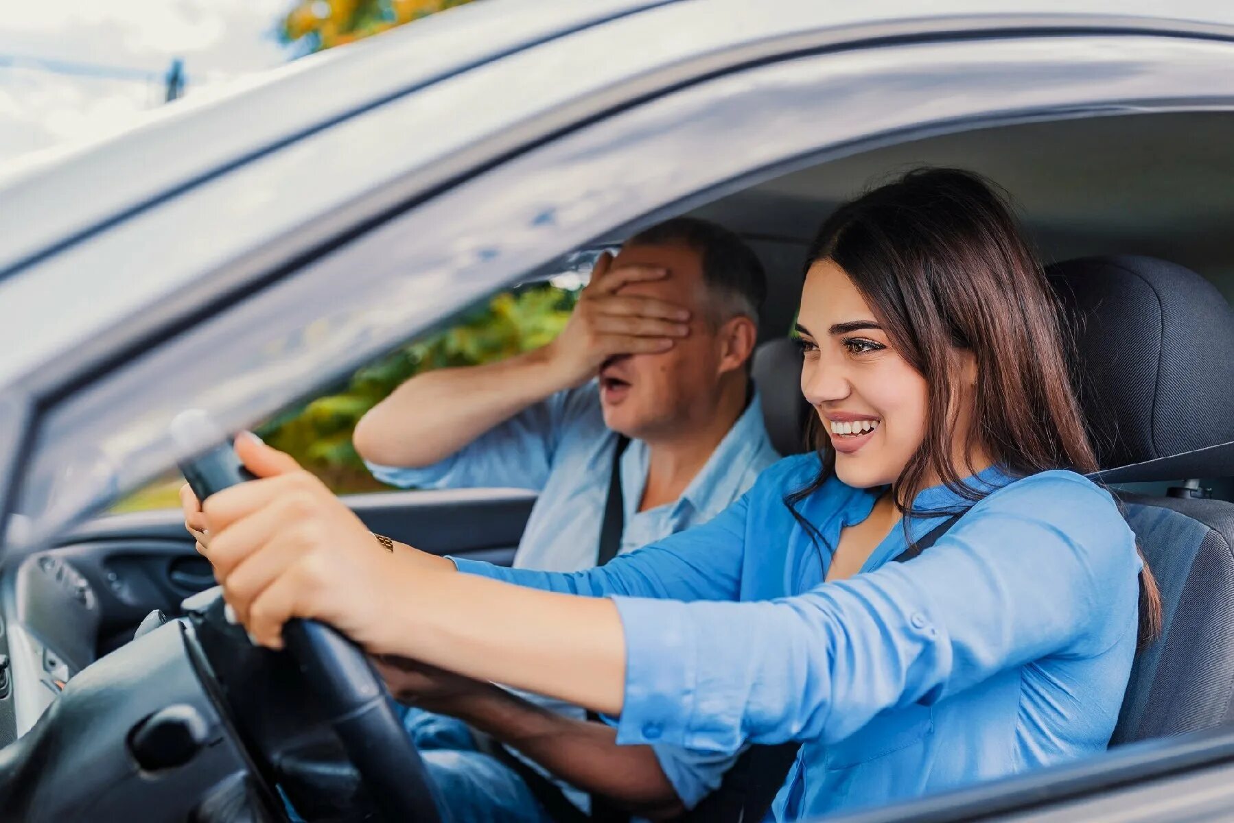 Learn to drive a car