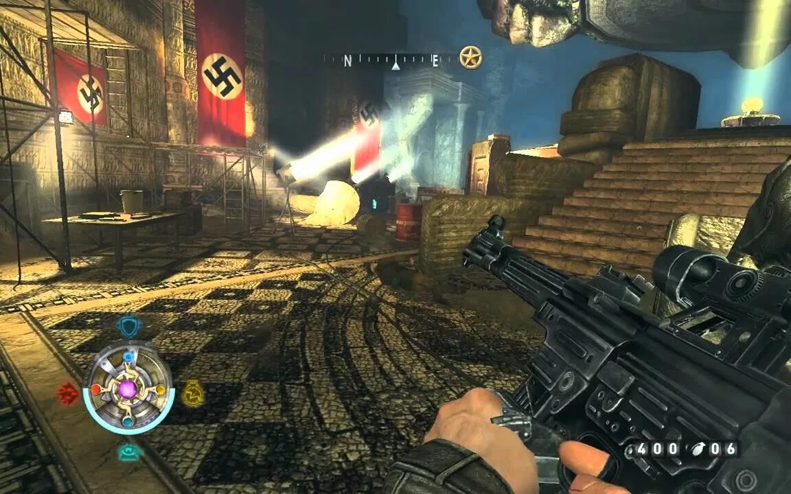 Watch gameplay. Вольфенштайн 2009 геймплей. Wolfenstein 1 2009. Оружие вольфенштайн 2009. Вольфенштайн 209.