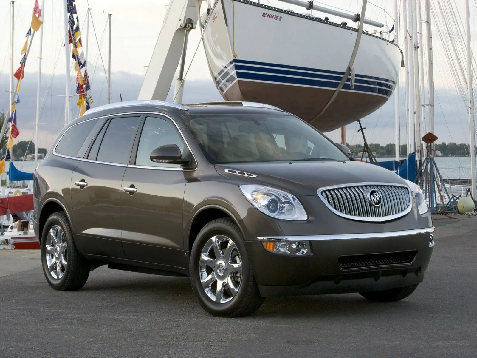 Автомобиль 2008. Buick Enclave 2008. Buick Enclave 2007. Buick Enclave. Buick Enclave CXL 2008.