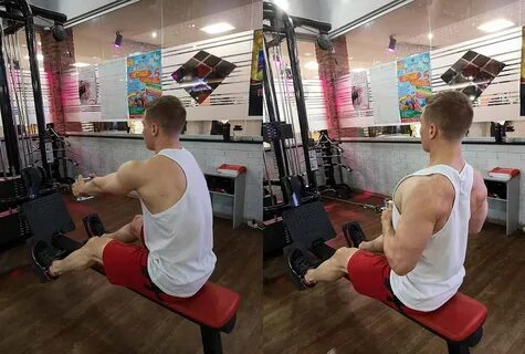 Тренировка для спины в тренажерном зале