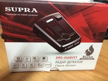 Радар детектор supra drs