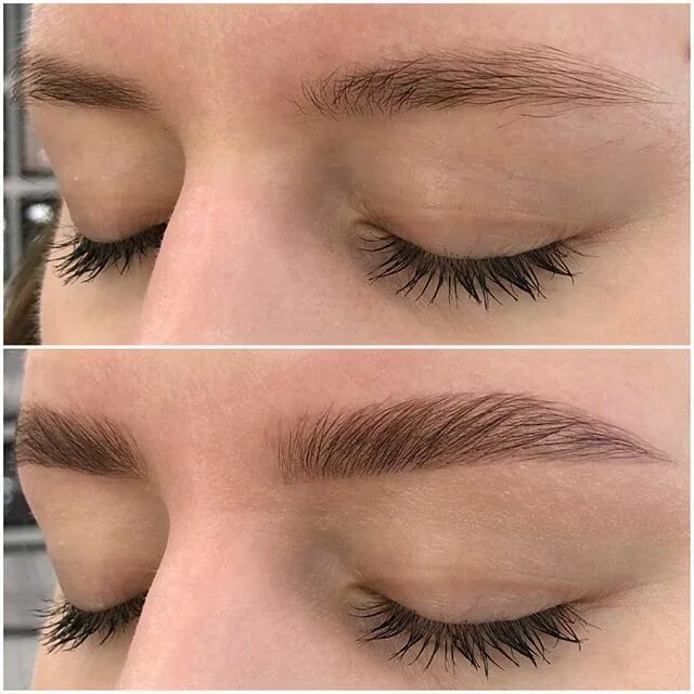 долговременная укладкаюровей. ламинирование бровей. брови коррекция и окрашивание с долговременной укладкой. долговременная укладка бровей. окрашивание после долговременной укладки бровей.