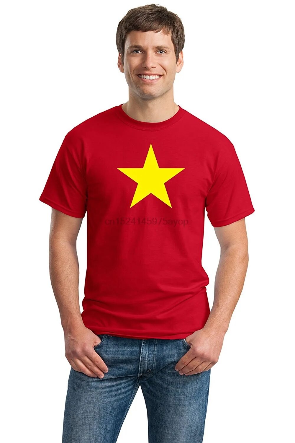 Быть твоей звездой вьетнам. Вьетнамские футболки. Футболка с флагом Вьетнама. Футболка Вьетнам звезда. Футболка с красной звездой.