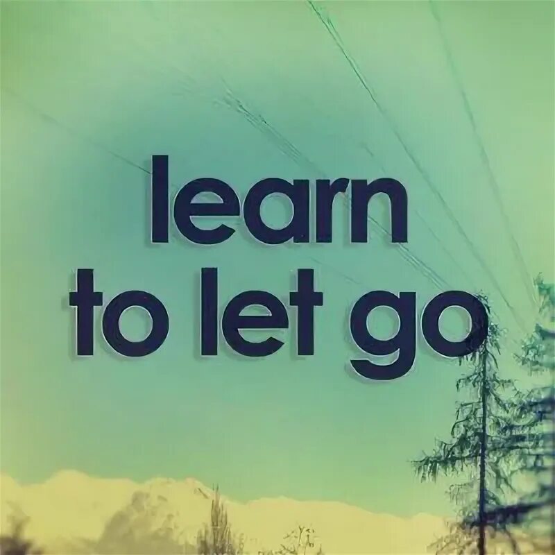Need to let it go. Need to let it go