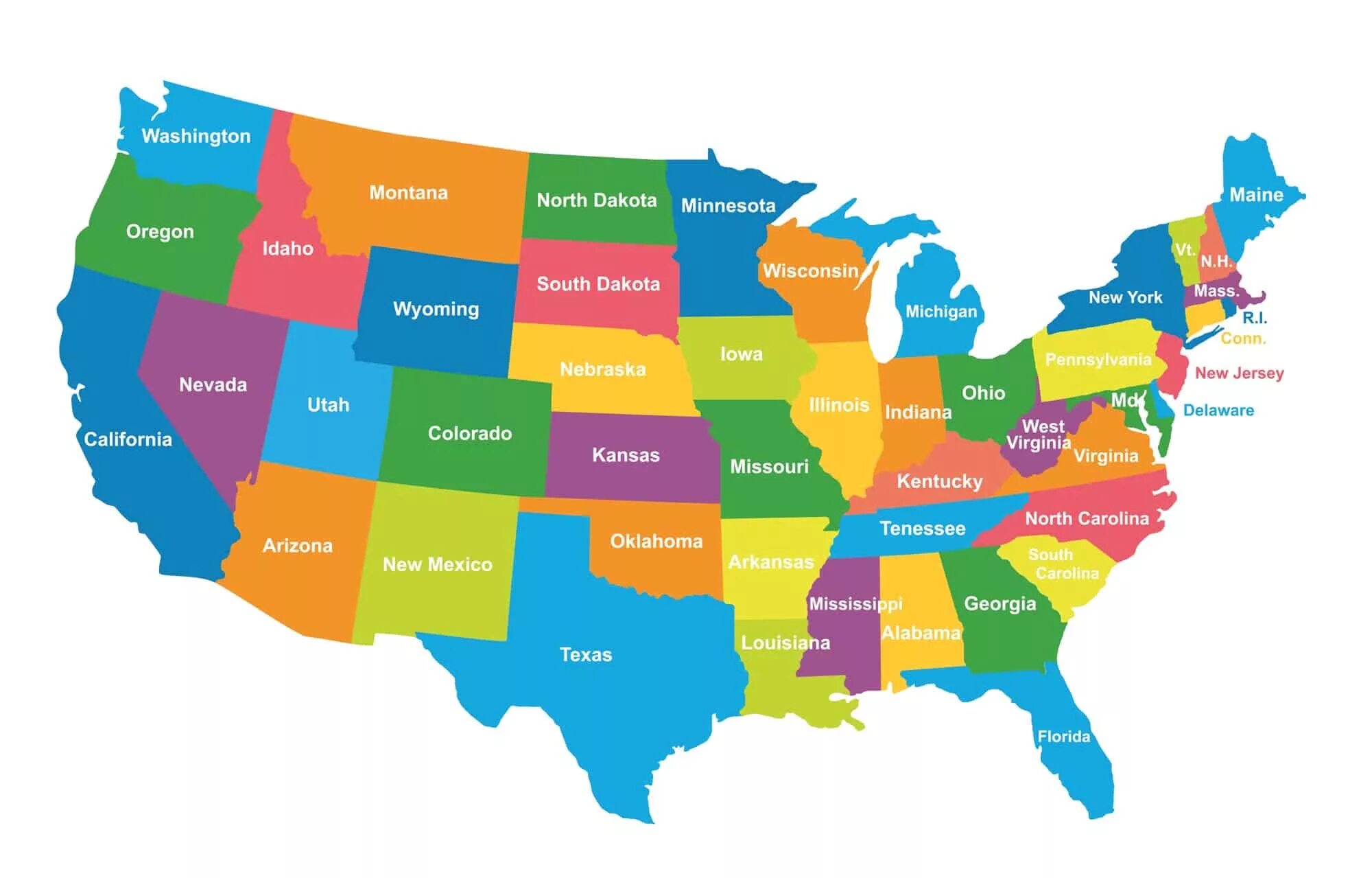 States formed. The United States of America карта. Соединенные штаты Америки на карте по Штатам. Карта США со Штатами. Карта США со Штатами для детей.