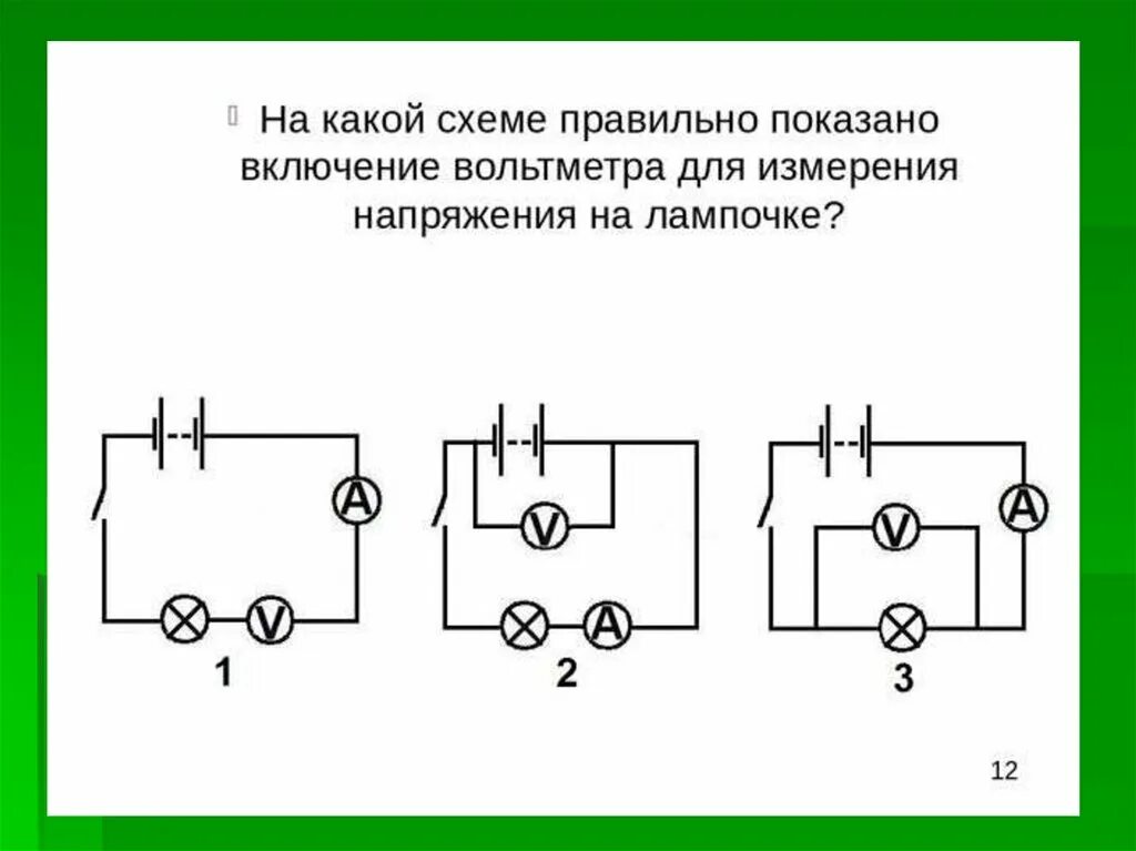 Схема подключения вольтметра для измерения напряжения. Схема включения амперметра для измерения силы тока. Схема включения вольтметра для измерения напряжения на лампочке. Схема включения вольтметра в цепь для измерения напряжения.