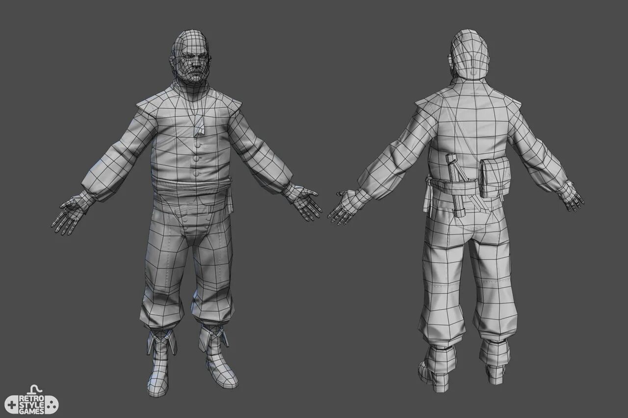 Blender 3d character