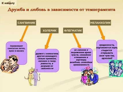 Советы типам личности