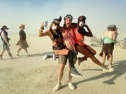 Русский burning man