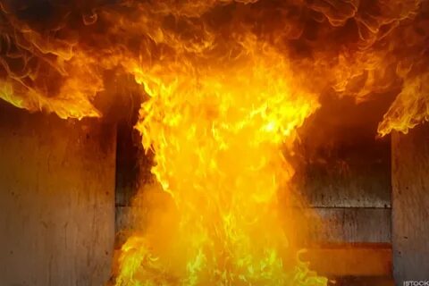 But fire