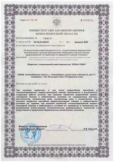 Лицензии новосибирск