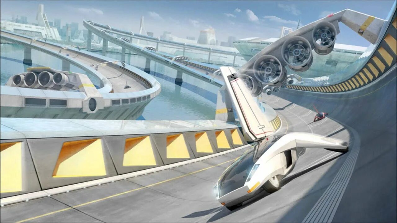 Включи 3 транспорт. Транспорт будущего. Дороги будущего. Футуристический транспорт. Город будущего транспорт.