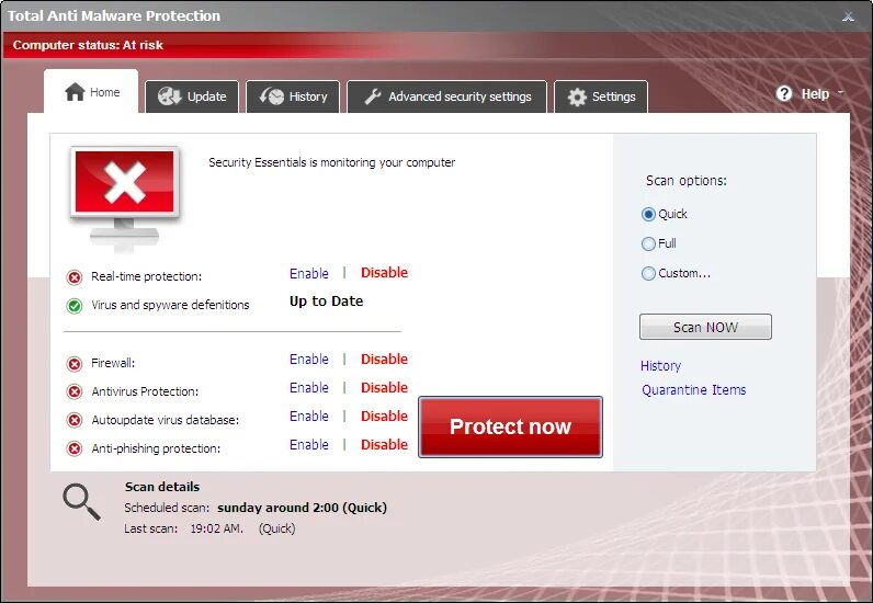 Malware Defender. Antivirus and Malware software. Программы для удаления рекламы в браузере. Microsoft Security Essentials. Protection enabled