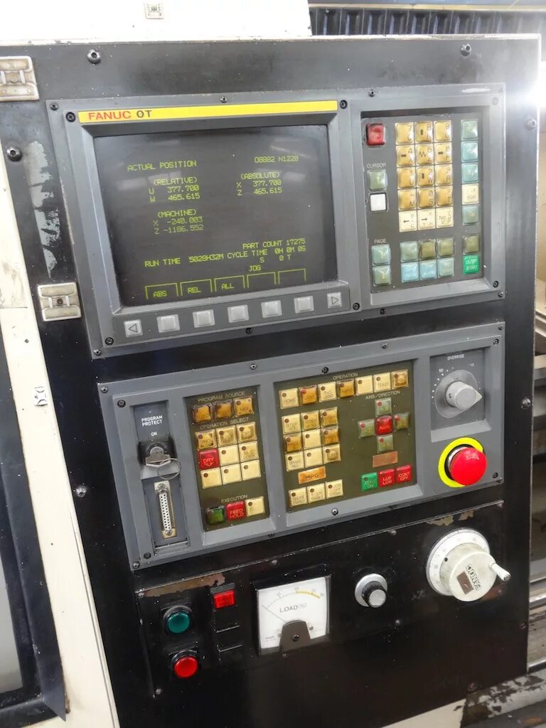 Стойка Фанук ЧПУ 1990. DMTG GKE 6250 стойка Fanuc. Са700ф2 Fanuc. Фанук 160.