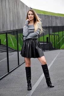 Сапоги юбкой