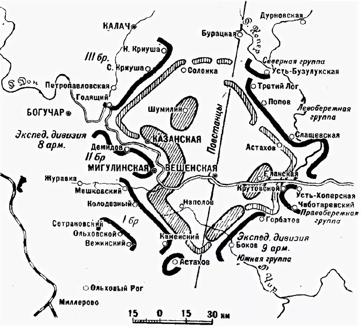 Шолохов на карте дона. Казаки Вешенское восстание 1919. Вёшенское восстание 1919 карта. Вешенское восстание карта.