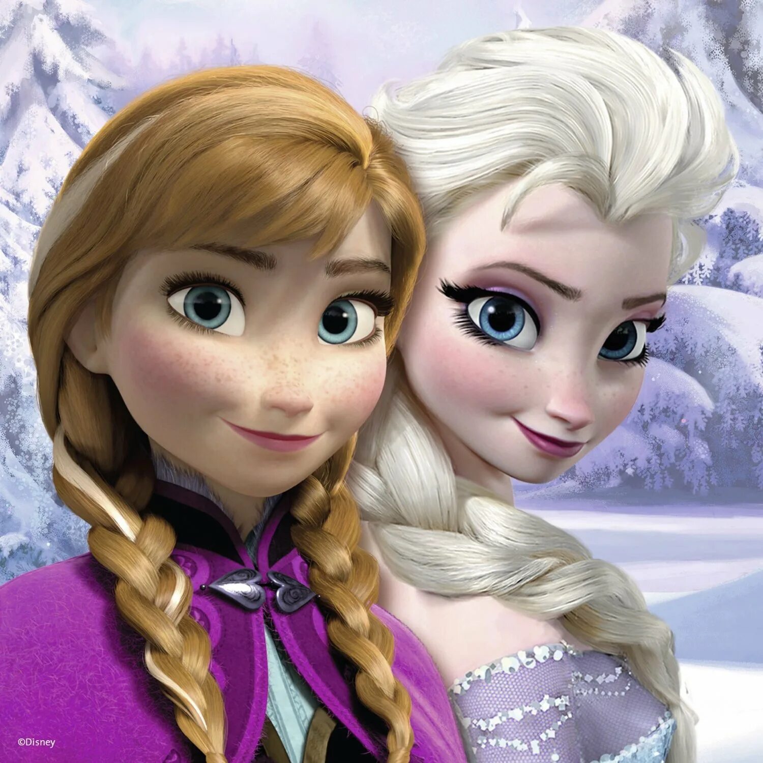 Elsa and Anna.