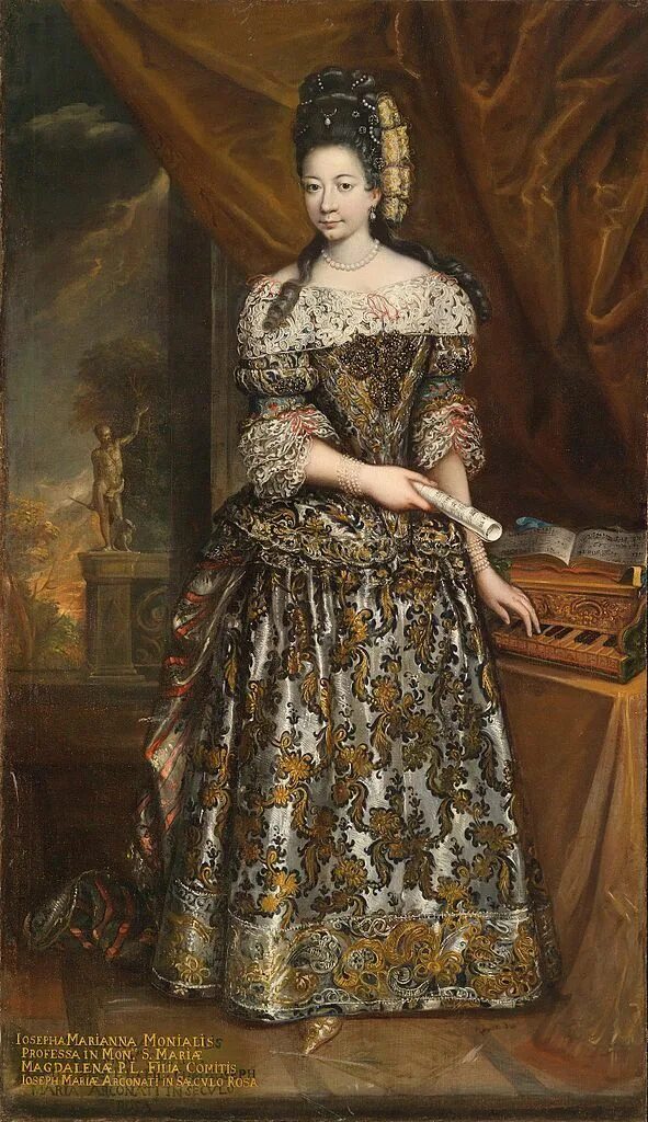 Anonymous - Portrait of the Countess Rosa Arconati, Suor Gioseffa Marianna in th