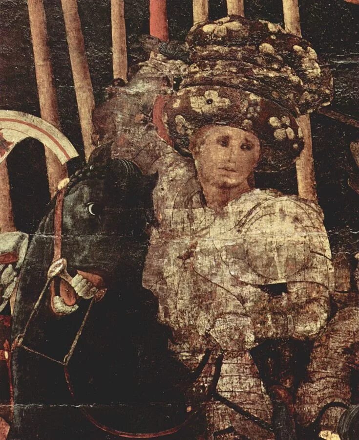 Паоло Учелло битва при Сан Романо. Паоло Уччелло автопортрет. Паоло Уччелло итальянский художник. Картине Паоло Уччелло (1396-1475) – la Tebaide.