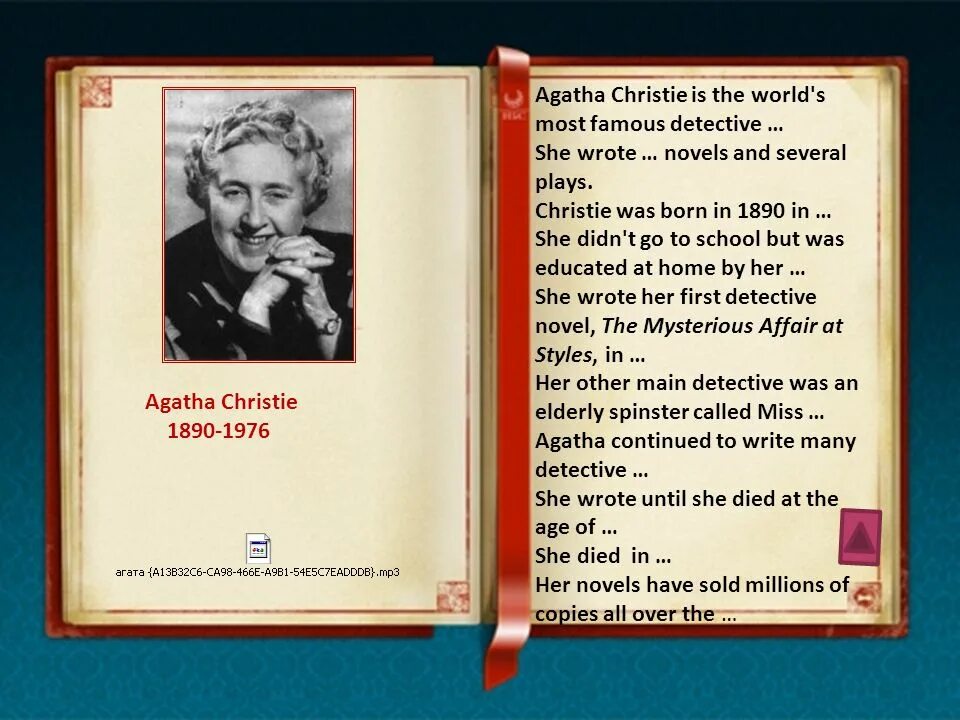 Was agatha christie a famous writer. Agatha christie was born in england in 1890 she. famous people in it презентация. famous detective novels.