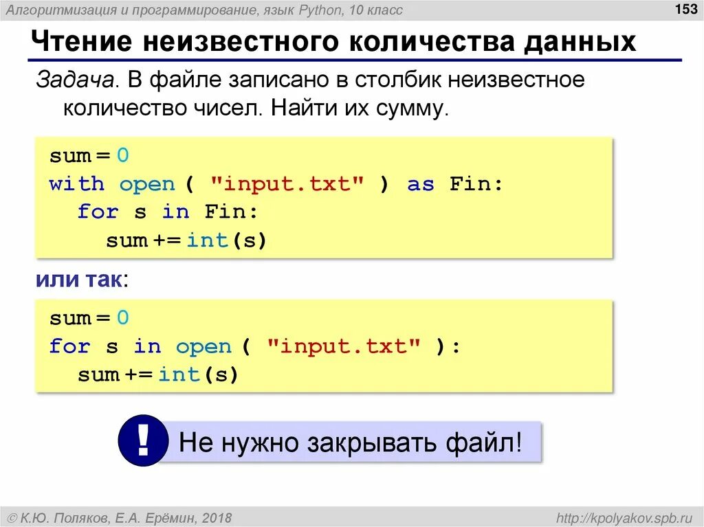 Форматы данных в python