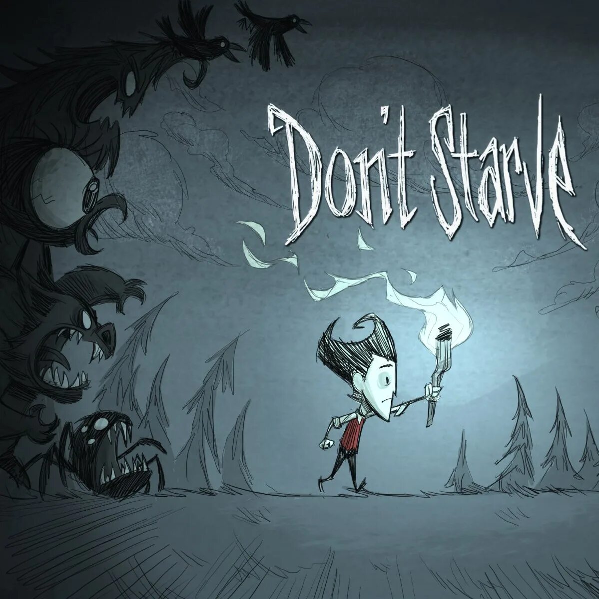 Dont le. Don't Starve игра. Донт старв обложка. Don't Starve Постер. Гном don't Starve.