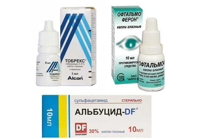 Антибиотики при ячмене на глазу