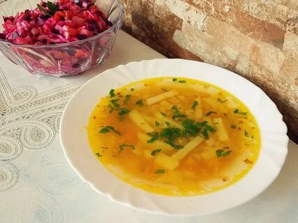 Гороховый суп с картошкой