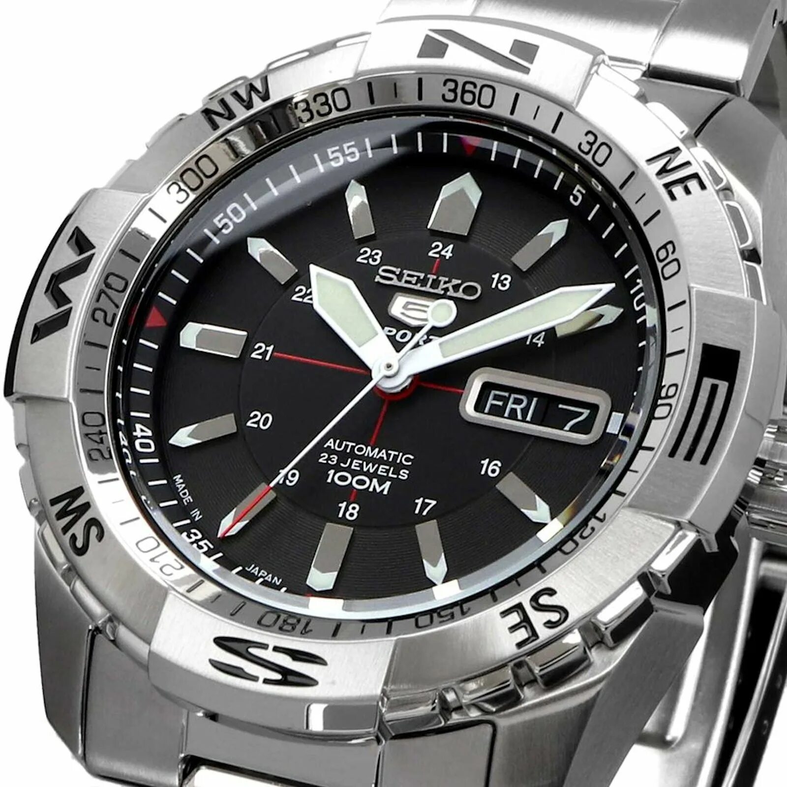 Часы seiko 5 sport. Seiko snzj05j1. Seiko (Сейко) 5 Sports. Часы Seiko 5 Sports. Seiko 5 Sports Automatic 100m 23 Jewels.