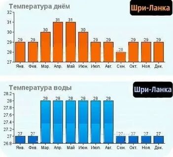 Шри ланка погода в январе
