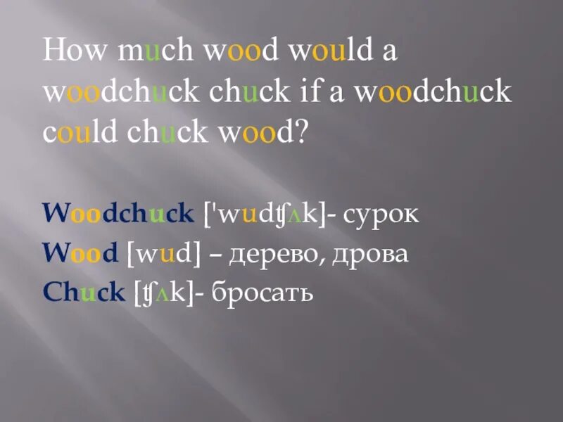 How much Wood would a Woodchuck Chuck скороговорка. Скороговорка how much Wood would. How much Wood would a Woodchuck Chuck if a Woodchuck could Chuck Wood. Скороговорка на английском how much Wood.